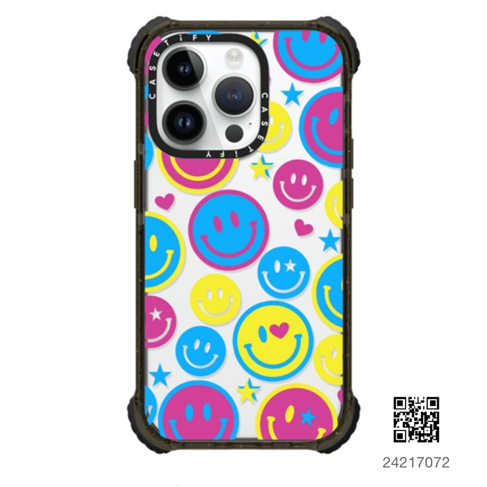 Neon Smiles CASETIFY CASE iPhone 14 plus